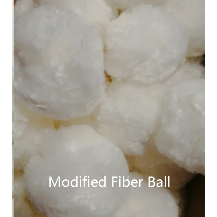 Humidified Kaldnes Dacro Fiber Ball Water Filter Media