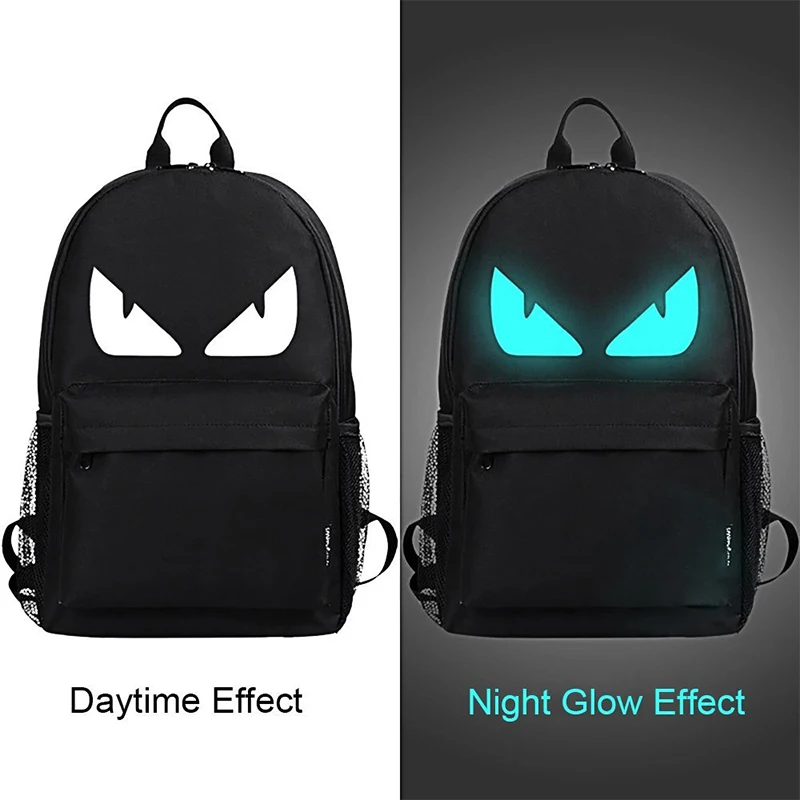 Lightweight Luminous Led Light Backpack Flash Bag Laptop Backpack With