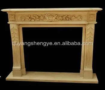 Classic Stone Imitation Fireplace Mantel Buy Wood Burning