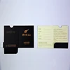 Factory Bulk Price Paper Card Holders Sleeves with 300gsm Art Paper