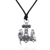 The First Pentacle Of The Sun Key Of Solomon Seal Pendant Necklace Jewish Amulet