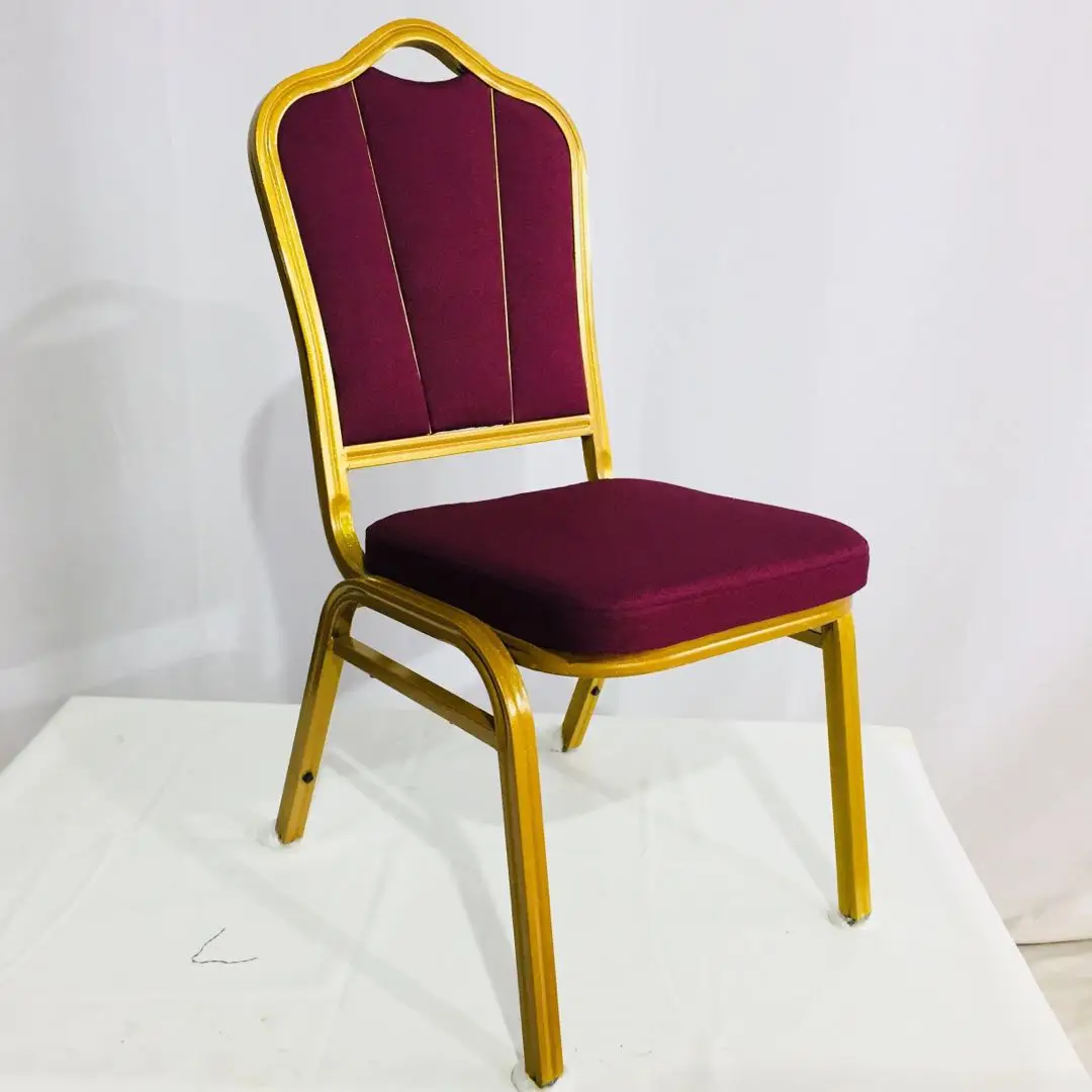 Hotel Furniture Cheap Restaurant Used Stackable Metal Banquet Dining