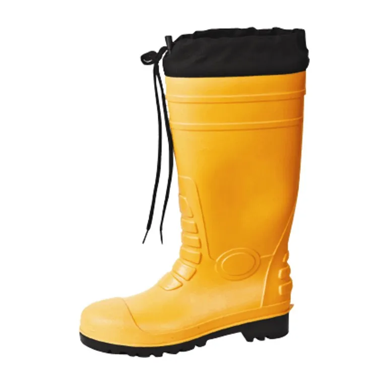 Rb104 Pvc/rubber Ce En 20347 Rain Boots With Steel Toe For Cold Weather ...