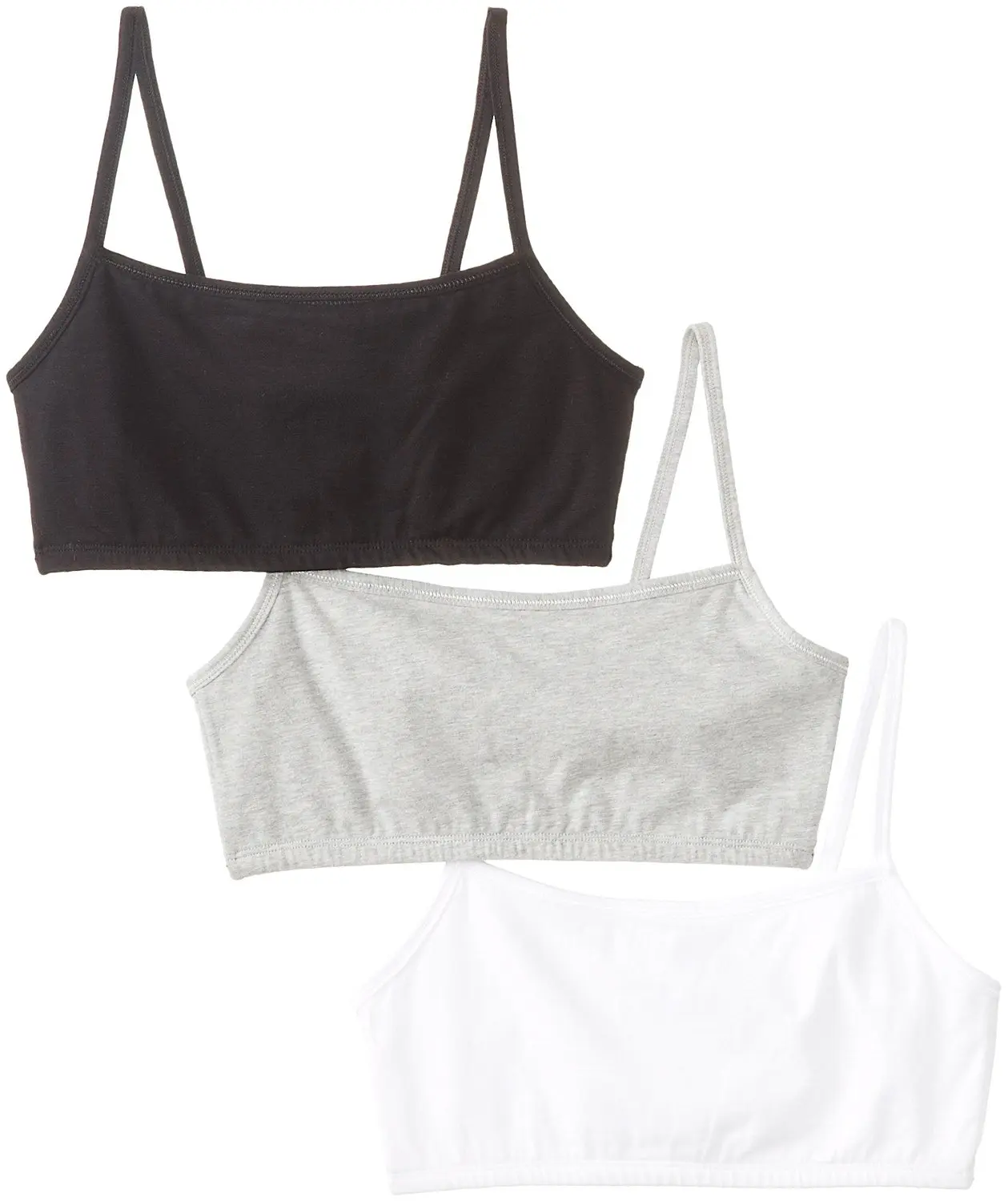 Buy Fruit of the Loom Womens Cotton Pullover Sport Bra (Pack of 3) in Cheap  Price on Alibaba.com