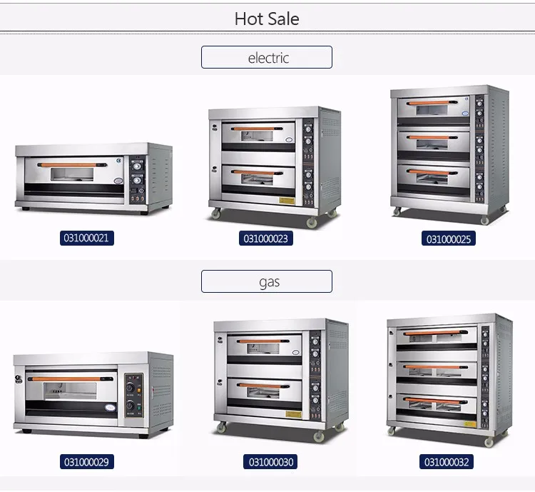 Baking Equipment 3 decks 6 trays bakery oven philippines sale gas pizza oven for bakery Products