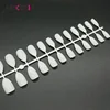 Full-covered Oval Artificial Fingernails Round Fake Acrylic Nail Tips