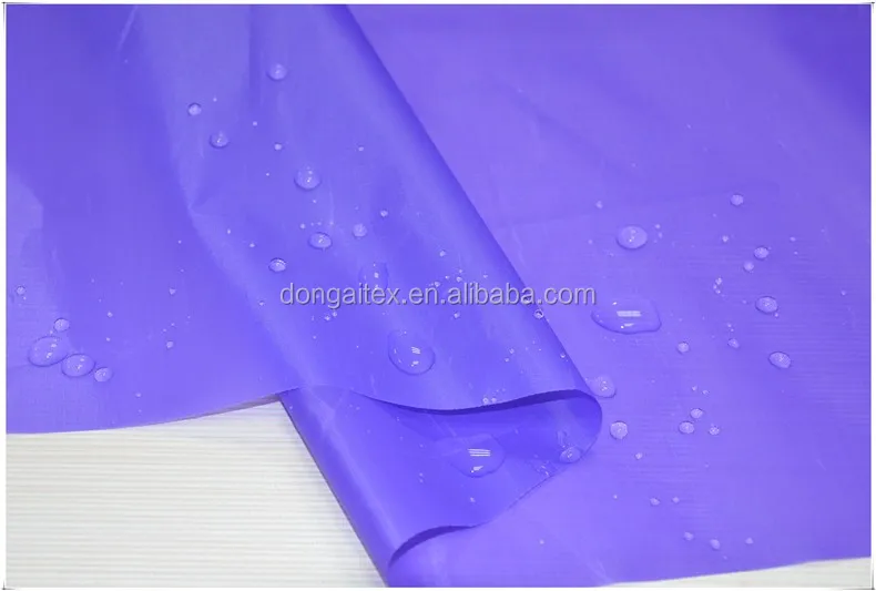 190t Polyester Pu Coated Lightweight Waterproof Washable Fabric Buy