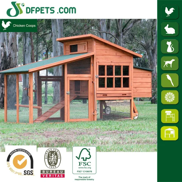Outdoor Stilt Farming Poultry House Chicken Coop With Nesting Box Buy