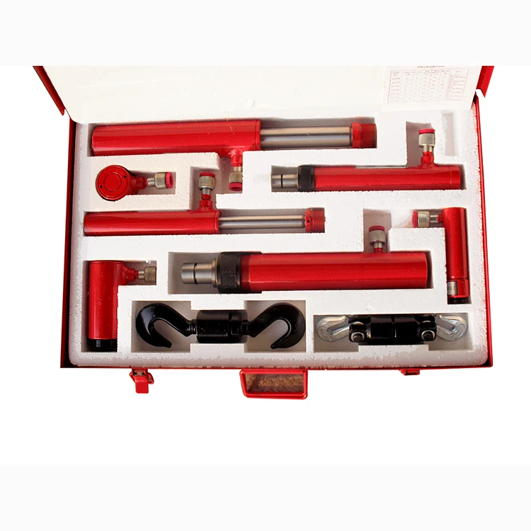 Nitoyo 7pcs Hydraulic Pull Push Ram Auto Body Collision Vehicle Frame Repair Tool Kit Buy Pull