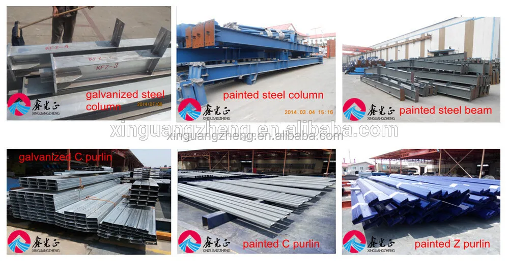 prefabrica warehouse steel construction type of steel structures pre engineering warehouse factory building construction company