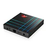 Factory direct sales Smart Android Tv Box A10 Quad Core 4K 2.4G Wifi Android TV Box Support 4k