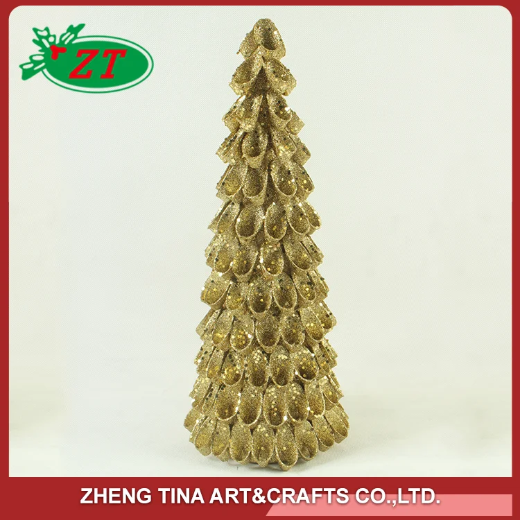 Wholesale Decorative Glass Gift Christmas Decoration Plastic Glitter Tree Buy Mini Plastic