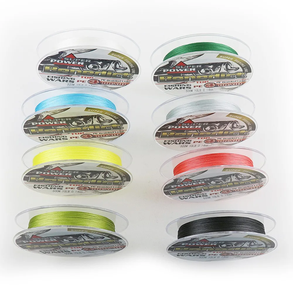 Super Strong Rainbow 100m Braided Wires 100% Pe Fiber Fishing Line ...