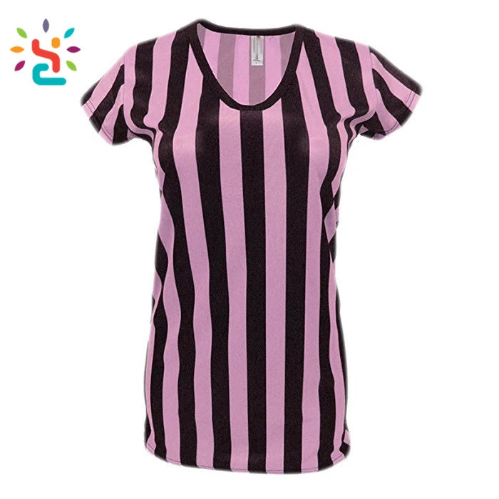 2 inch striped referee shirt