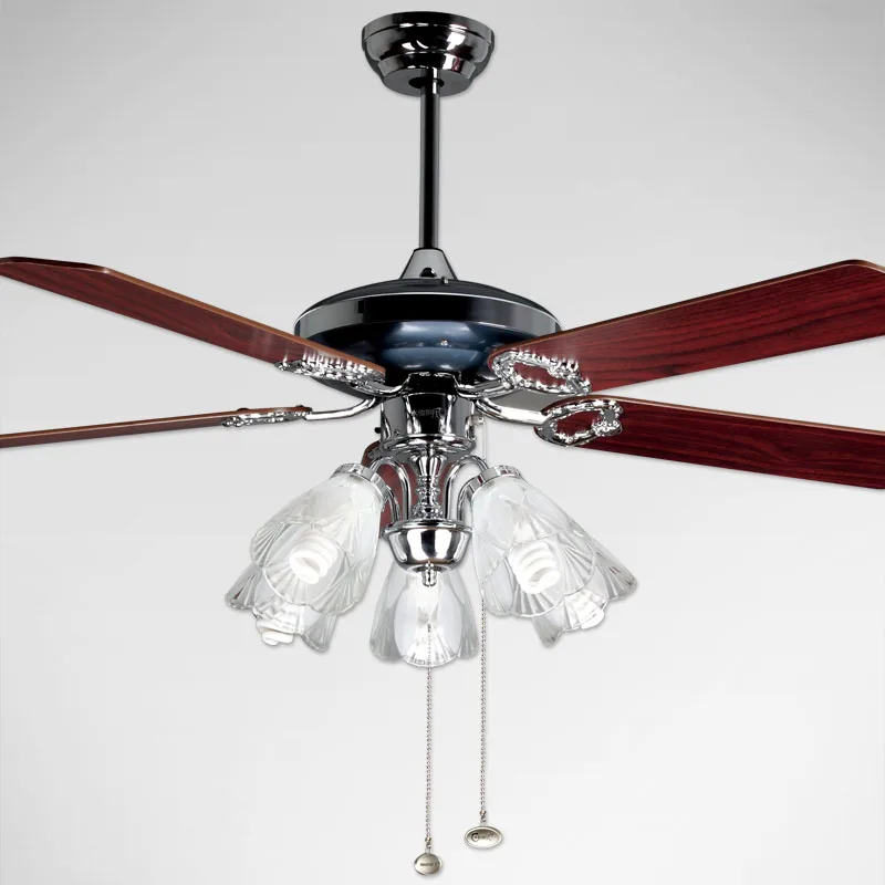 Compra ventiladores de techo negro luz online al por mayor