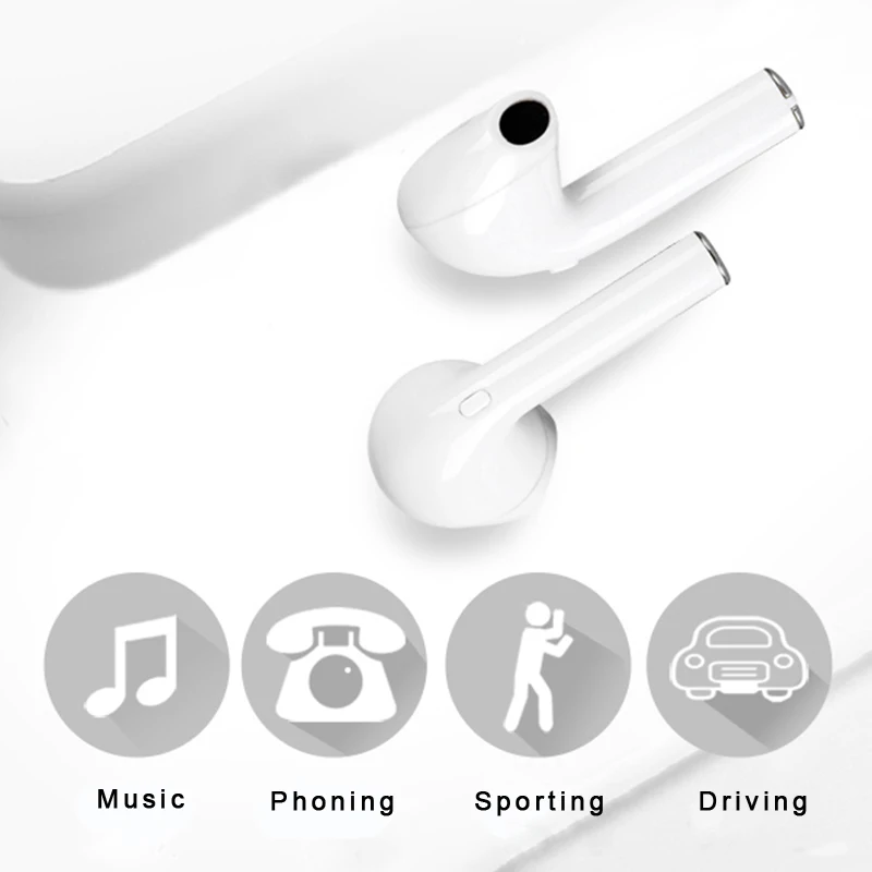 Blue tooth 5.0 Dual Sides Calling TWS Wireless Earphone i9X i9 i9s i7 i8 i10 i11 i12 - ANKUX.COM