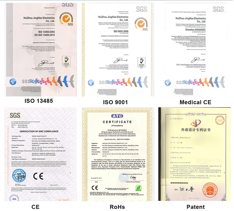 Medical Earphone Internal Invisible Rechargeable Mini Hearing Aid