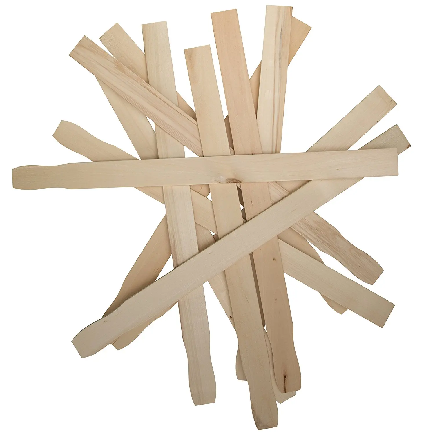 12 inch Paint Stir Sticks | Paint Stirring Sticks | 12 inch Paint Paddle | Epoxy or Resin | Garden or Library Marker | Wood Crafts | Bulk Pack of 50 Hardwood Stirrers ,Pack of 50 By Woodpeckers