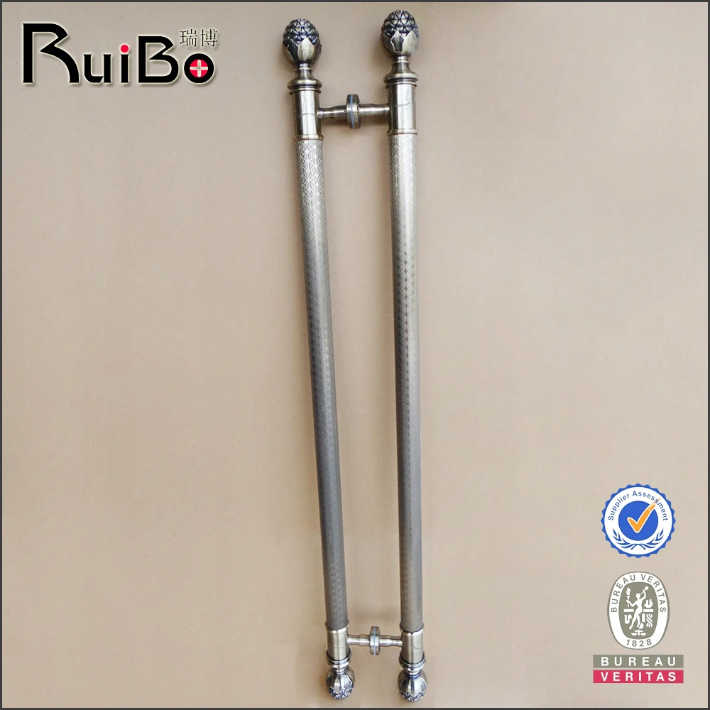 Rb-2055 Stainless Steel Antique Brass Luxury Long Door Handles - Buy ... Rb-2055 Stainless Steel Antique Brass Luxury Long Door Handles - Buy ...