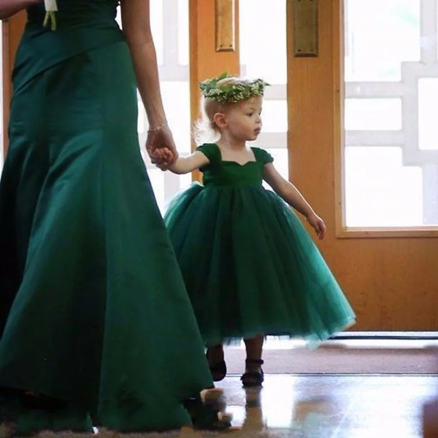 green colour dress for baby girl