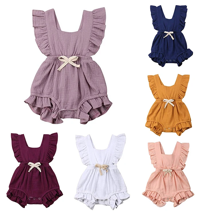 baby girl summer romper