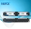 12 port RJ11 6P4C UTP Cat5e Cat6 Cat6A wall mount patch panel