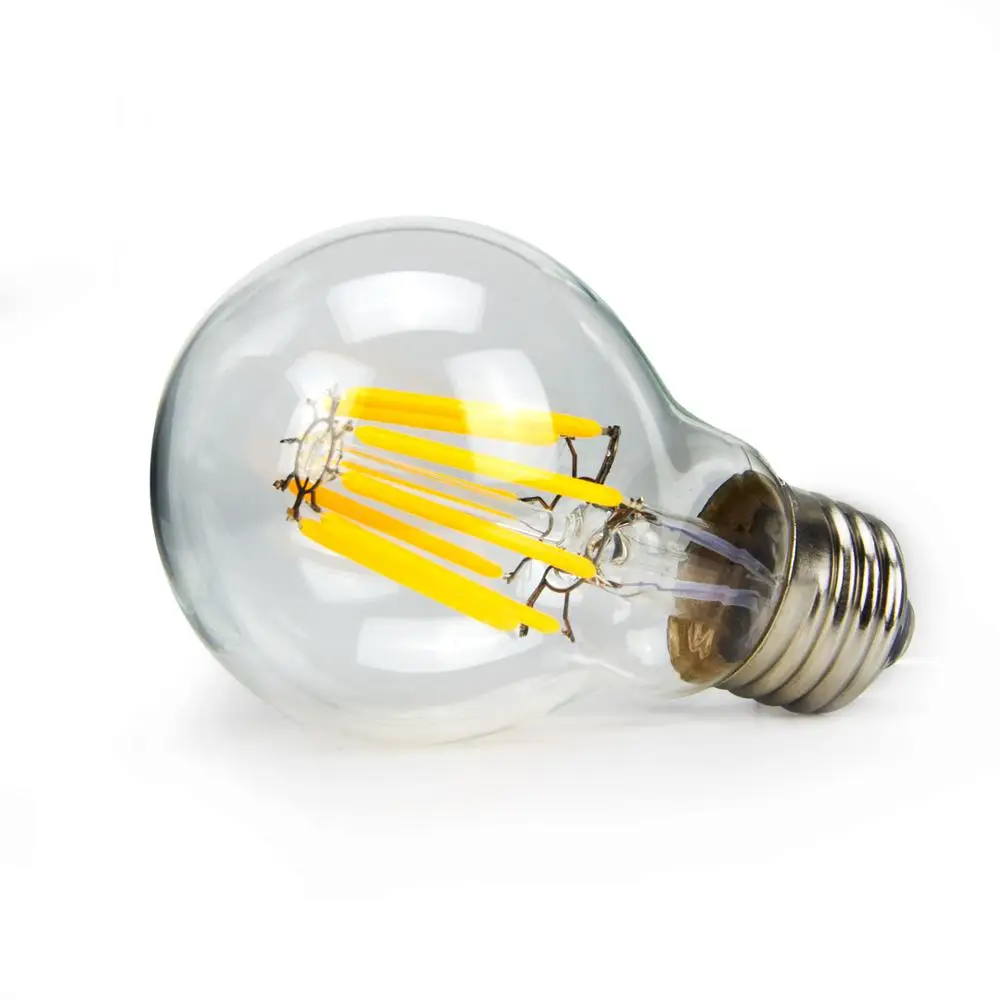China product manufacturers 120V 8W 360 degree led filament light bulb for house lighting