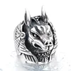 Animal Jewelry Wholesale Stainless Steel Top Quality Casting Nasus Role God Ring For Men