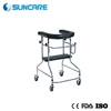 Wholesale Steel Moving Walker With Padded Shoulder And Seat