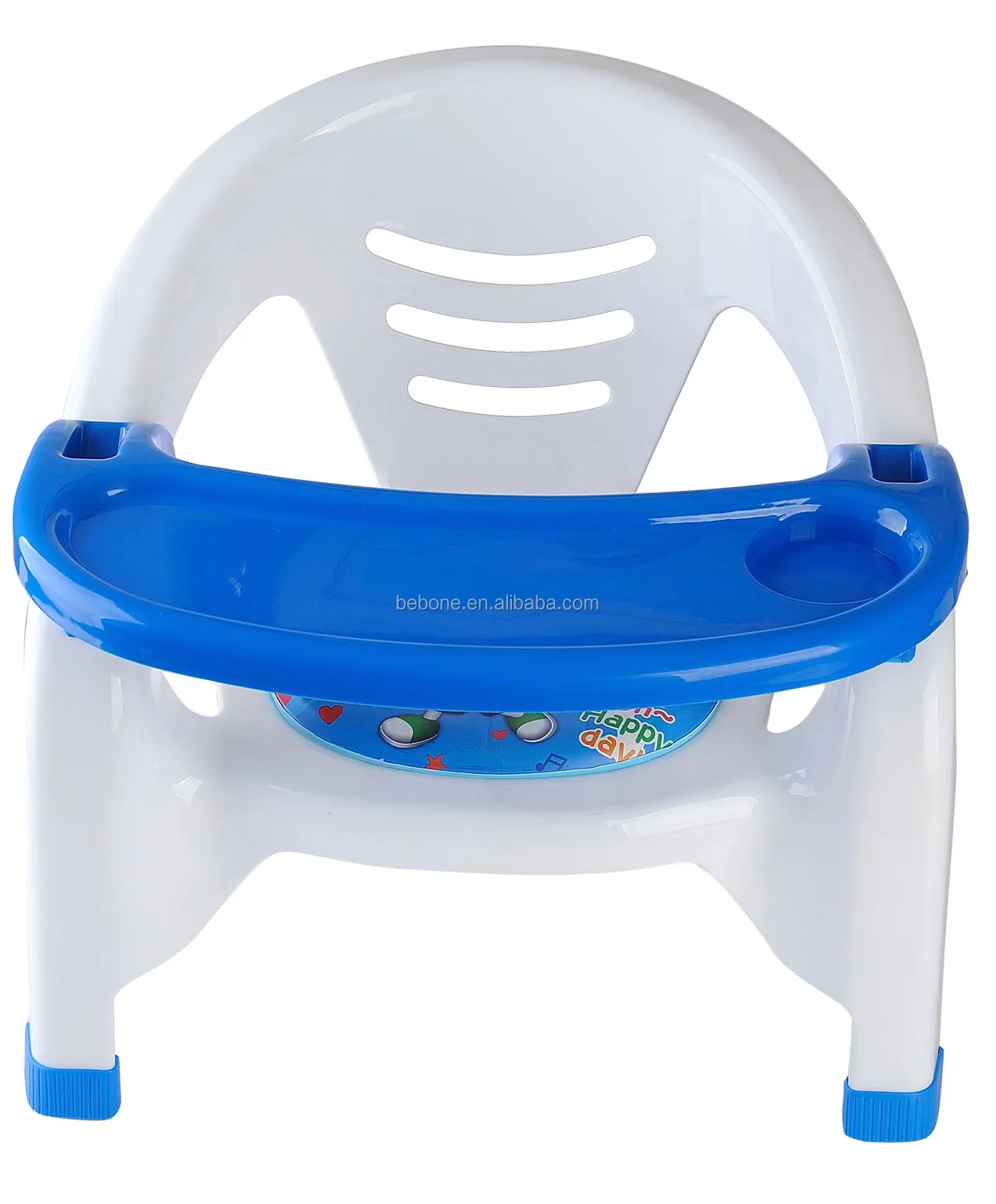 Plastic material and  Multi-function Cartoon Baby feeding Chair  And Sponge With Voice for living room bedroom use