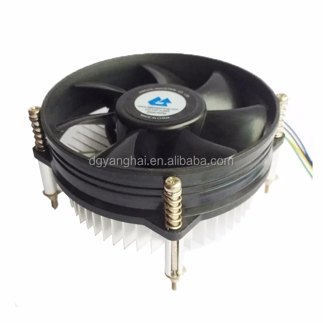 Buy Small Heatsink Cpu Cooler Vs Radiator With/without Fan 4 Pin Connector Black Aluminum Deep