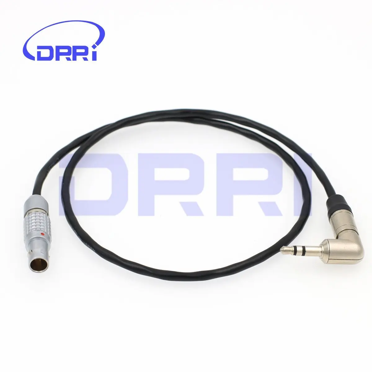 DRRI 5 pin male 0B Coiled TIMECODE Cable for Sound Devices ZAXCOM DENECKE XL-LL