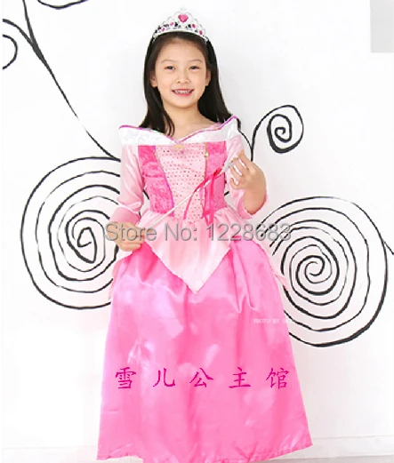 Coskidz Childrens Princess Peach Cosplay Costume with Crown