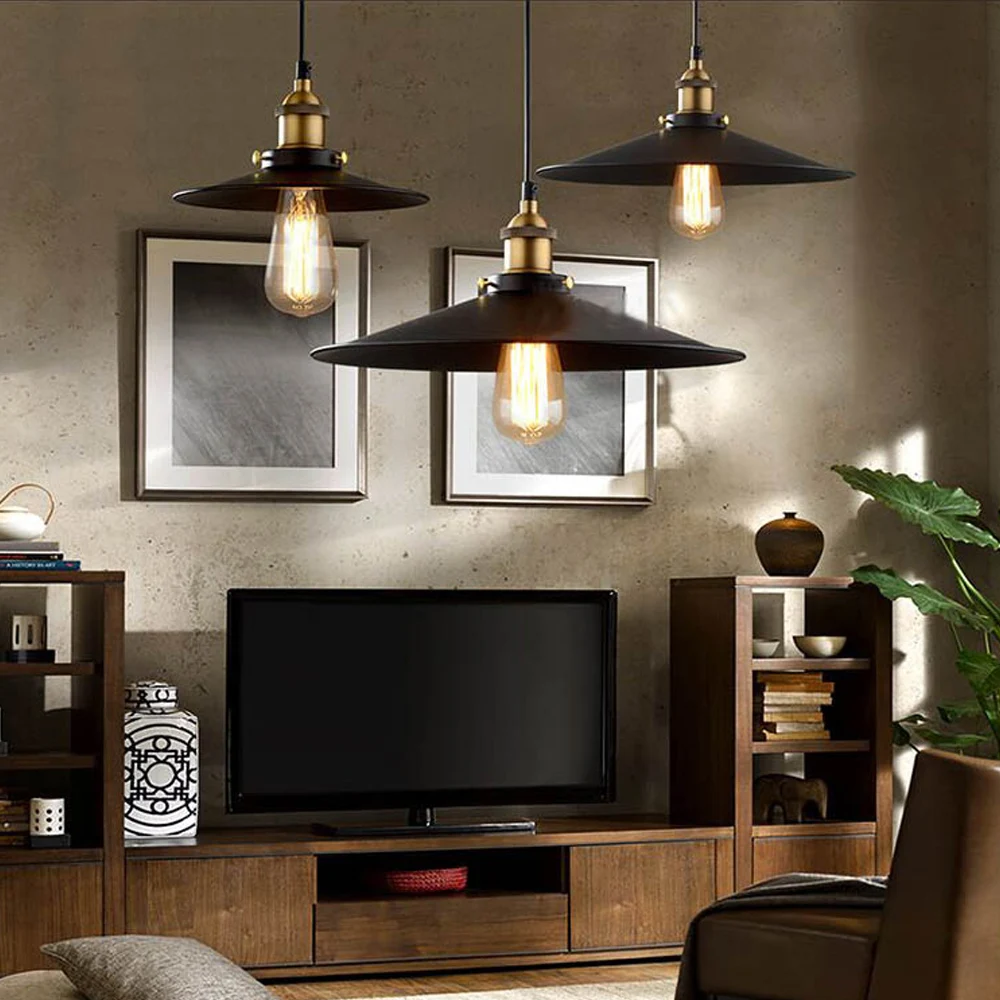 Nordic retro industairl interieur verlichting eetkamer zitkamer ... Kleuren voor slaapkamers