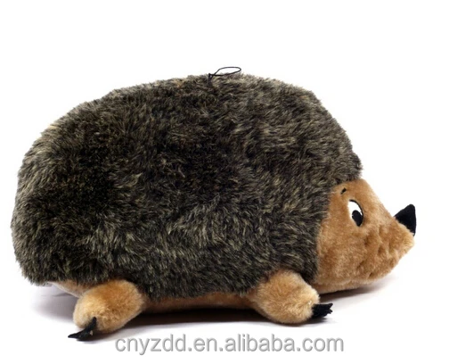 stuffed hedgehog dog toy