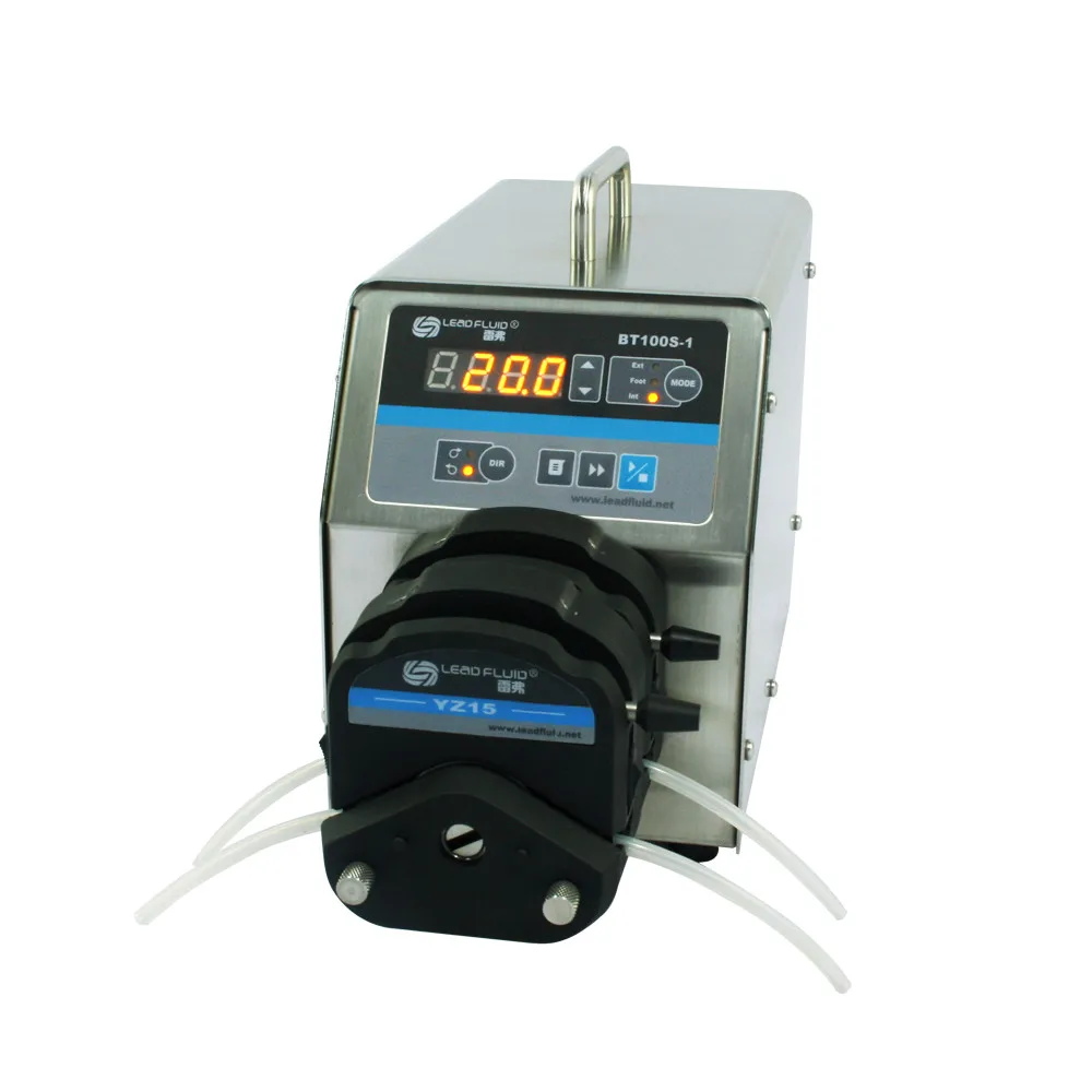 Lead Fluid Dual Channel Peristaltic Pump Large Torque Peristaltic Pump