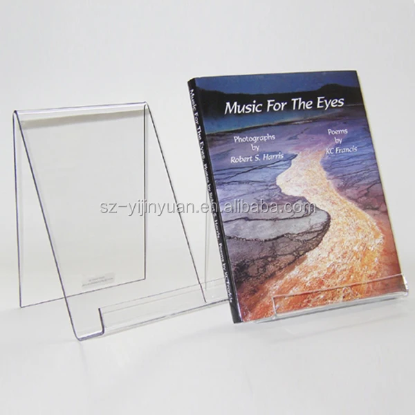 Factory Outlet Clear Acrylic Display Stand For Book Buy Book Stand
