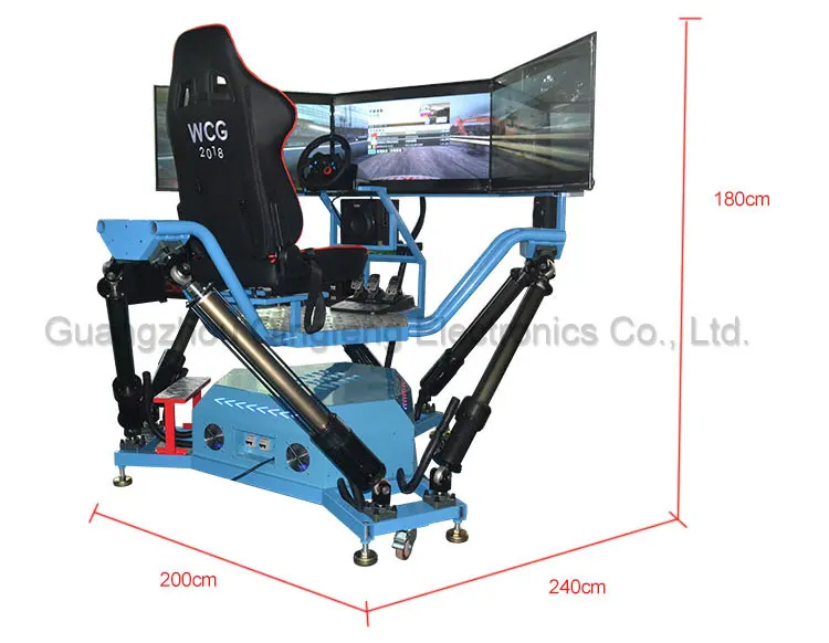 2017 New Goods Ps4 Racing Simulator Vr Racing Car Driving Simulator