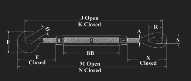 Stainless Steel Furniture Decorative Turnbuckle Hardware Buy