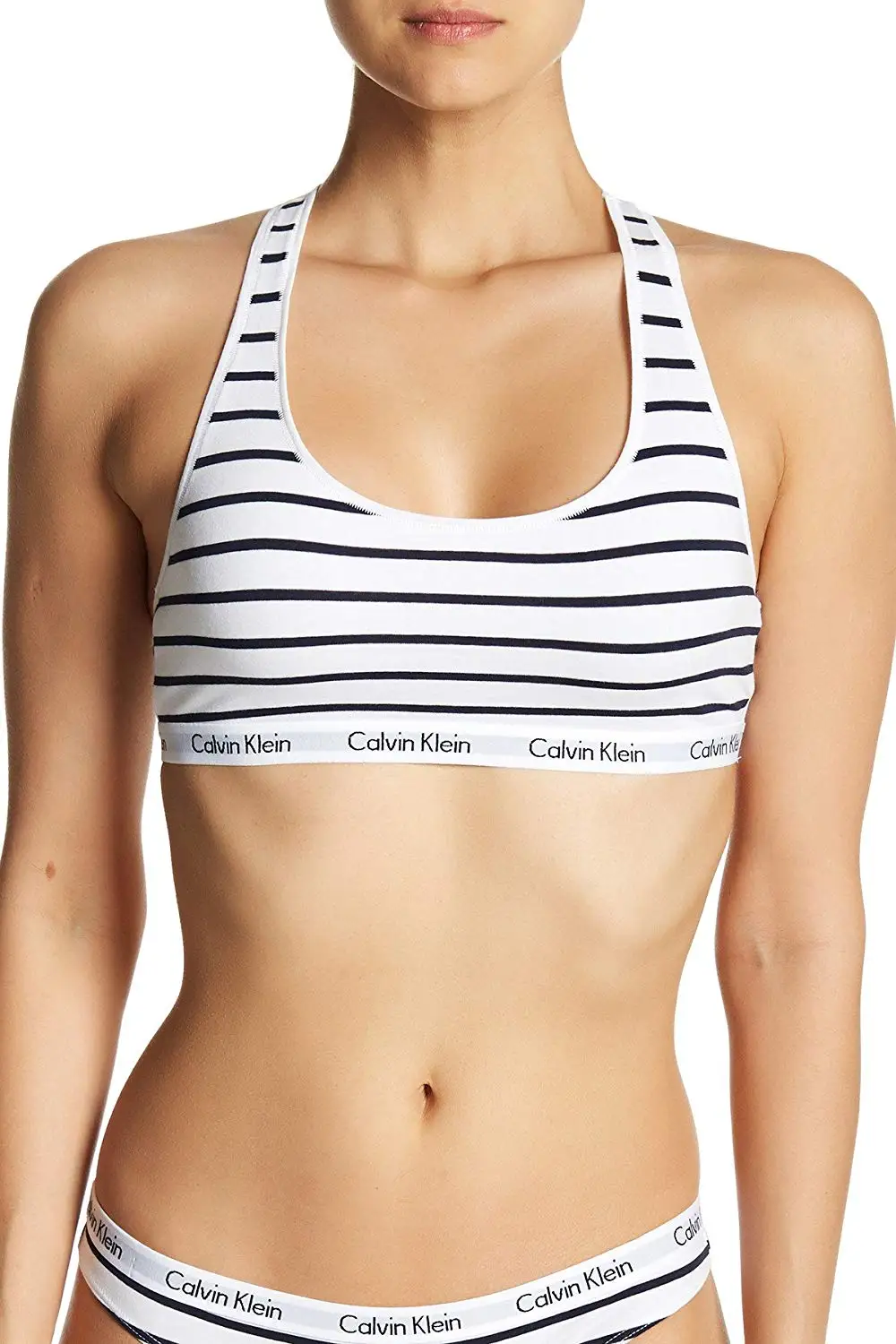 calvin klein strappy bralette