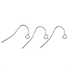 XULIN Fashion Stainless Steel Gold Plated Brass Earring Hooks for Jewelry Making
