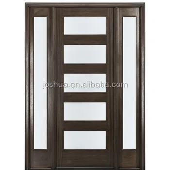 Modern French Entry Door With Sidelites Buy Fancy Entry Doors Villa Entry Door Double Entry Doors Modern Product On Alibaba Com