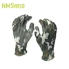NMSHIELD camouflage pattern polyester colorful printing garden pu gloves