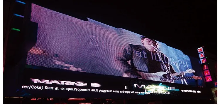 Big outdoor screen P37.5 concert used soft led curtain display outdoor rental led curtain display