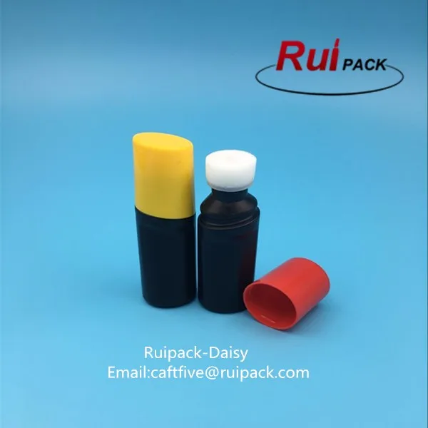 30ml Plastic Pe Shoe Polish Bottle With Sponge Applictor Buy Plastic