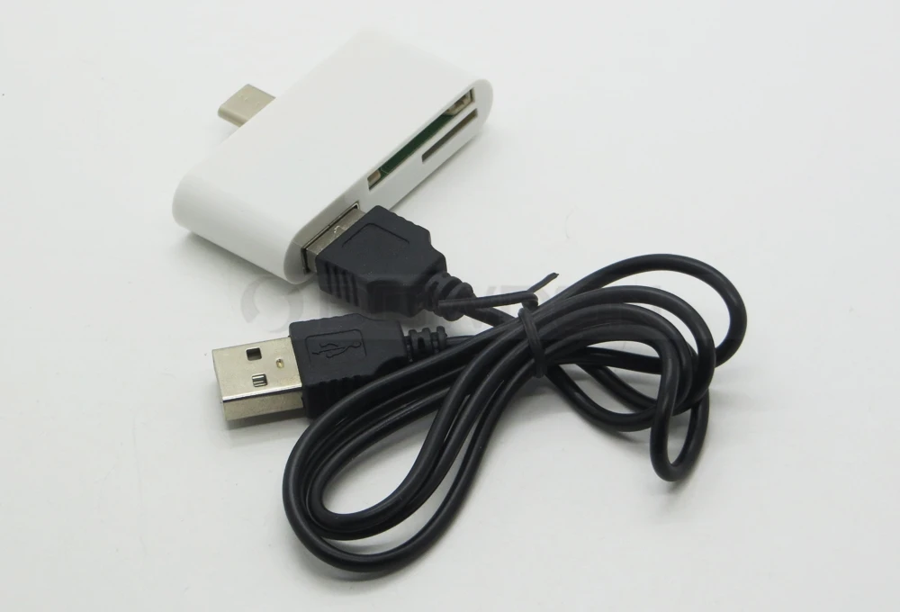 3 IN 1 Type-C OTG Smart Card Reader for SmartPhone Tablet PC - ANKUX.COM