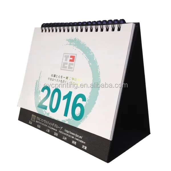 Custom Triangle Desk Calendar Printing Buy Calendar Printing,Desk