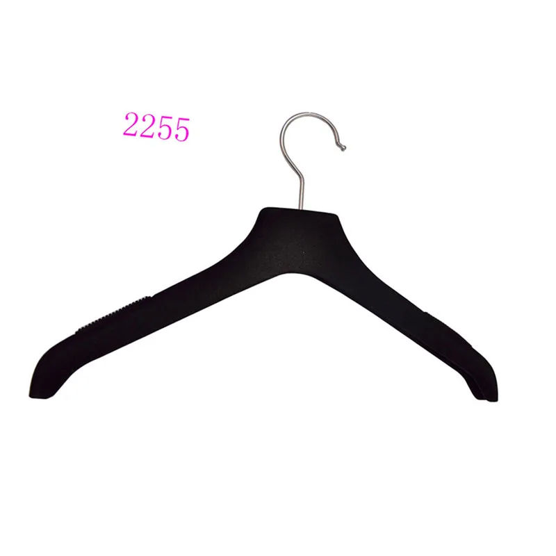 Velvet Color Skirt Hangers Flocked Hanger With Shoulder Pads Buy