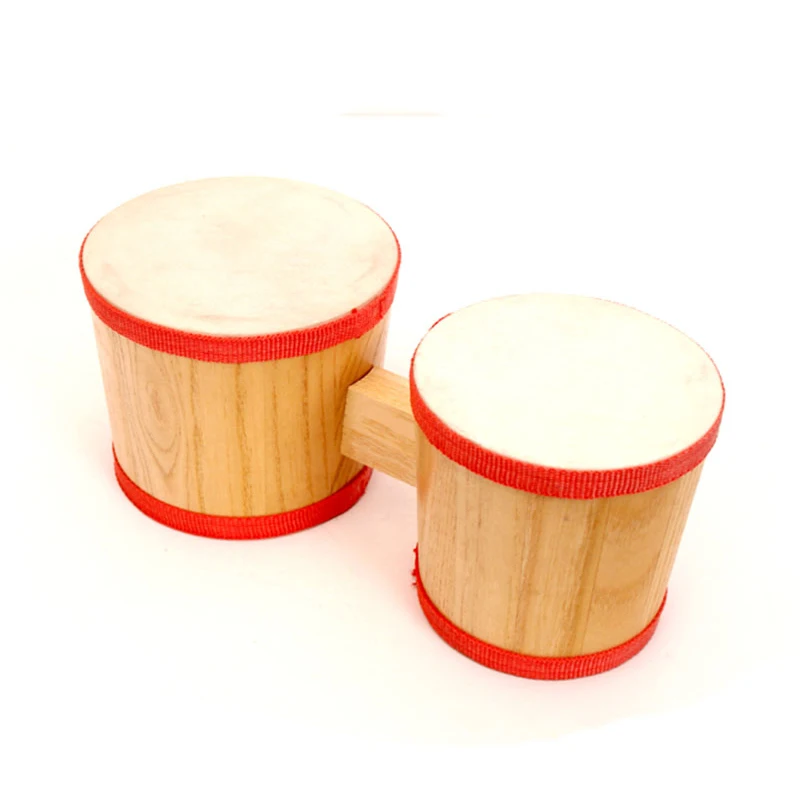 Instrumento De Percusión De Madera,Juego De Tambor Personalizado Bongo