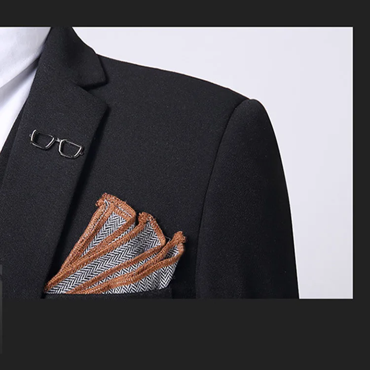 Business Casual Young Men's Small Suit Jacket Wedding Dress